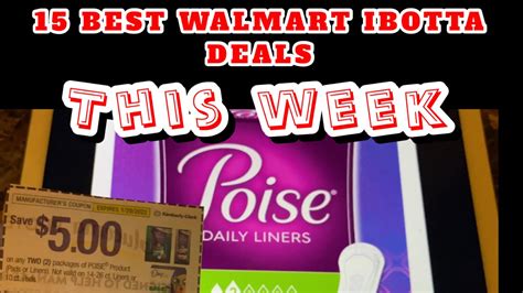 #walmartcouponing #ibottadeals #ibottadealsthisweek #e. . Walmart ibotta deals